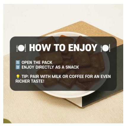 [MY/PH]Hardtack Biscuits Coffee Flavor (200g x 2pack)