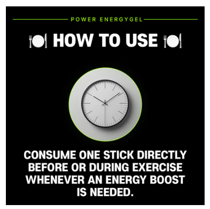 [MY/PH]POSYKO Power Energy Gel Apple Flavor
