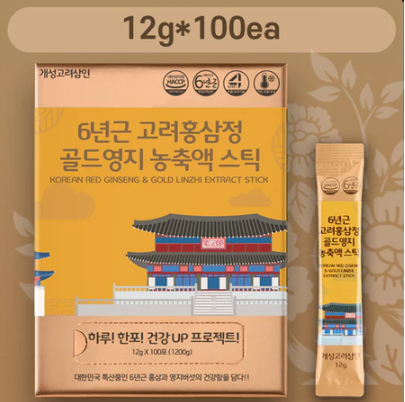 [MY/PH][KRG.FARMER] Premium Korean Red Ginseng Stick Series (Whole-Food / Velvet Antler / Reishi Mushroom)