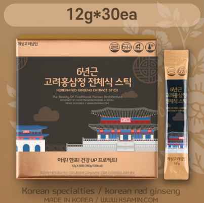 [MY/PH][KRG.FARMER] Premium Korean Red Ginseng Stick Series (Whole-Food / Velvet Antler / Reishi Mushroom)