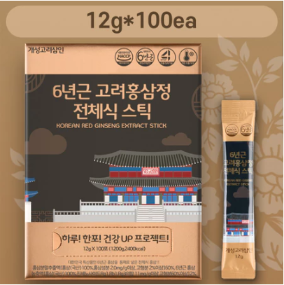 [MY/PH][KRG.FARMER] Premium Korean Red Ginseng Stick Series (Whole-Food / Velvet Antler / Reishi Mushroom)