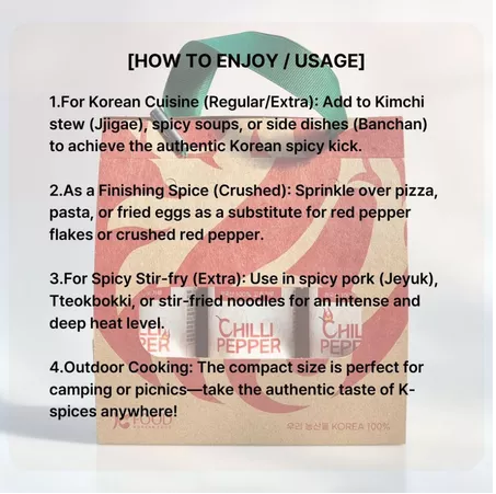 [MY]Sajasan 100% Korean Premium Mini Chili Powder