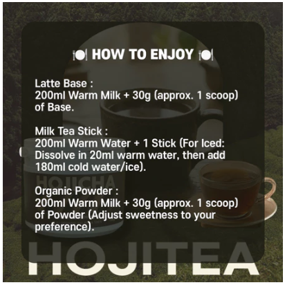 [MY/PH]Neurangpul Udo Peanut Milk Tea / Buckwheat Milk Tea