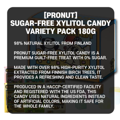 [MY/PH]PRONUT Sugar Free Xylitol Candy 30g