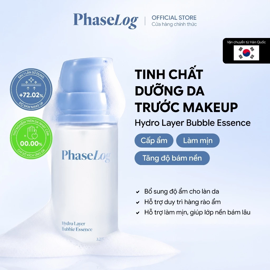 [VN] PHASELOG HYDRO LAYER BUBBLE ESSENCE