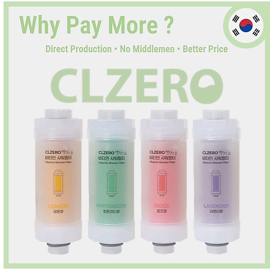 [TW]CLZER Premium Vitamin Shower Filter