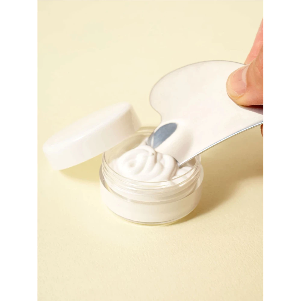 [MY]BECHIC Heart Stainless Steel Makeup Foundation Spatula with Portable Pocket Pouch Base Makeup Tool