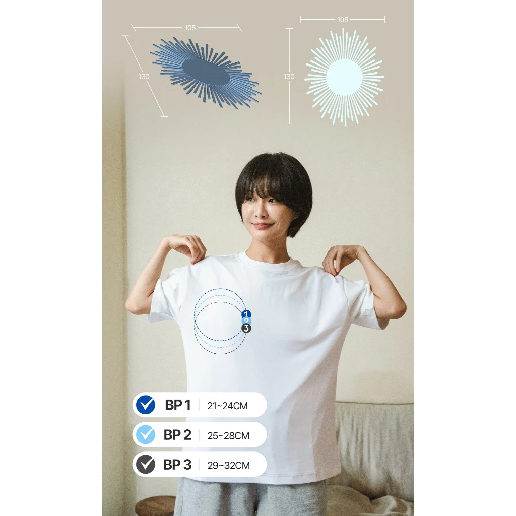 [TW][BARE TEE] No-Bra T-Shirt with Thin Flat Coverage | No Bra Pads, No Cups
